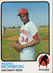 1973 Topps Baseball Cards      492     Pedro Borbon